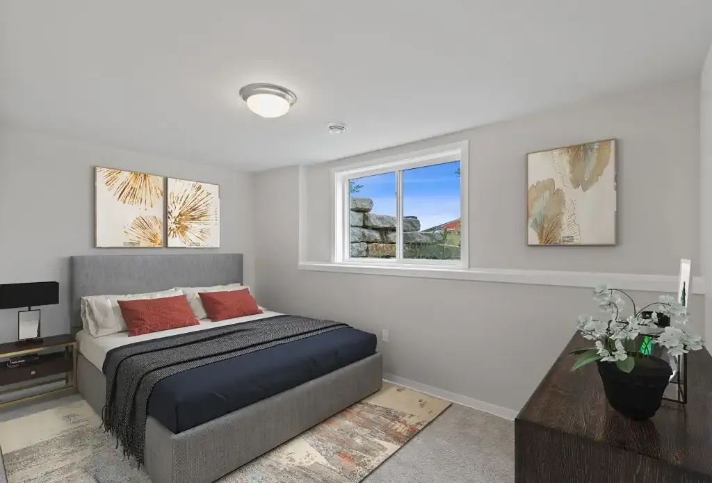 'The Townhouses' at Wild Oak - Basement Bedroom